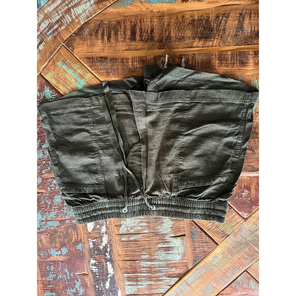 Women's Gap Green‎ Linen Shorts Size Small